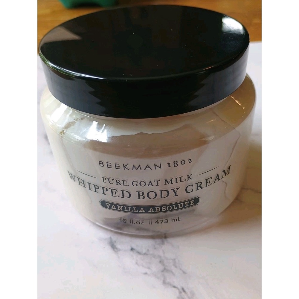Beekman 1802 Pure Goat Milk Whipped Body Cream Vanilla Absolute 16 fl oz. New